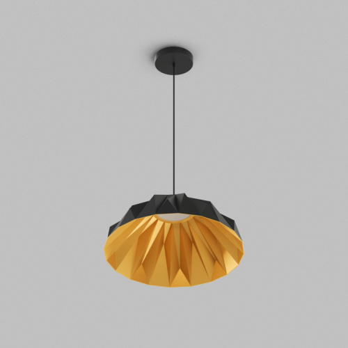 Потолочный подвесной светильник Denkirs ORIGAMI | ОРИГАМИ DK6655-BK+SG фото 2