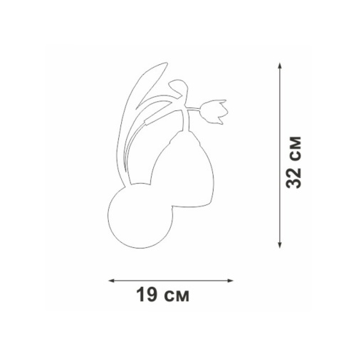 Бра Vitaluce V1467-0/1A фото 6