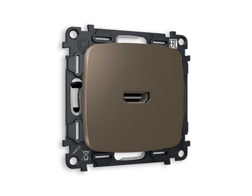 Комплект механизма розетки HDMI 2.0 AMBRELLA VOLT OMEGA Темная бронза матовый 40V/500mA 2.0GHz 5-18Gbit/s QUANT (OP6440, VM222) MO644010 Комплект механизма розетки HDMI 2.0 AMBRELLA VOLT OMEGA Темная бронза матовый 40V/500mA 2.0GHz 5-18Gbit/s QUANT (OP6440, VM222) MO644010