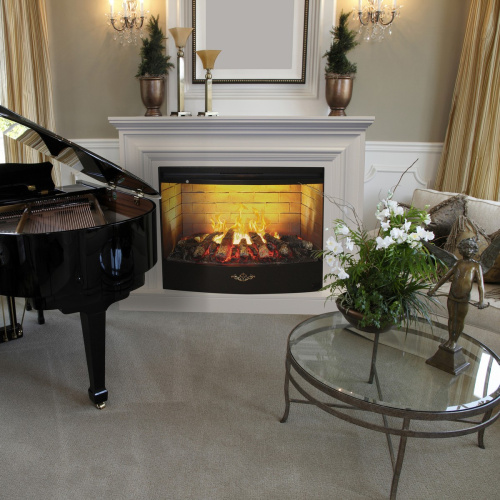 Каминокомплект WESTON/ФАБИО Белый матовый с очагом Электроочаг FIRESTAR/ФАЕРСТАР 33 фото 3