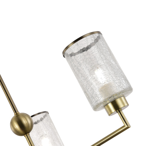 SLE1046-302-03 Светильник потолочный Бронза/Прозрачный E27 3*60W VESTRE фото 3