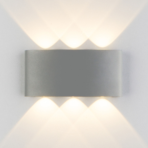 Пылевлагозащищенный светодиодный светильник Twinky Trio серый IP54 1551 Techno LED серый фото 5