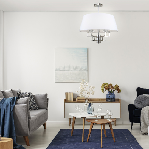 Светильник на штанге Escada 10161/5PL E14*40W Nickel фото 2