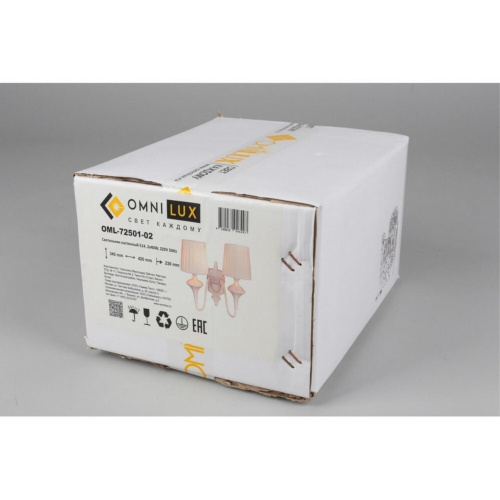 Светильник настенный (Бра) OML-72501-02 фото 5 Светильник настенный (Бра) OML-72501-02 фото 5