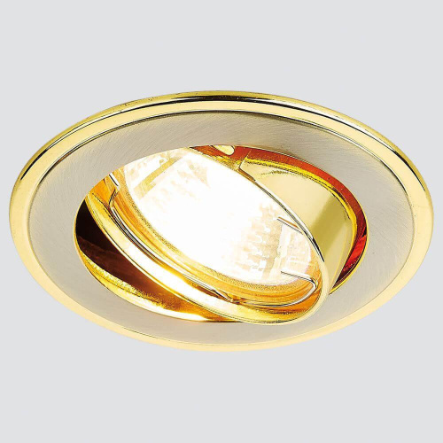 Встраиваемый светильник Ambrella light Classic 104A SN/G фото 2