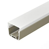 Профиль с экраном LINE-D-3734-2000 TETRA OLIVE GREY+OPAL Arlight 055098