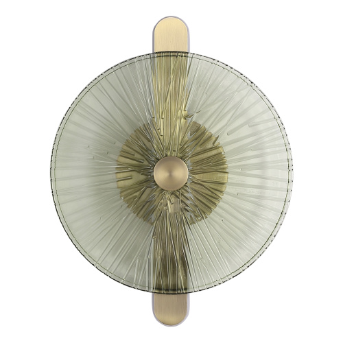 SL6141.321.01 Светильник настенный ST-Luce бронза/зелёный LED 1*11W 4000K WASI фото 6