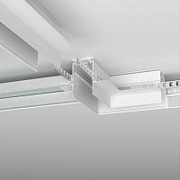 Slim Magnetic Коннектор угловой для встраиваемого шинопровода под ГКЛ 12,5мм белый 85212/00 85212/00