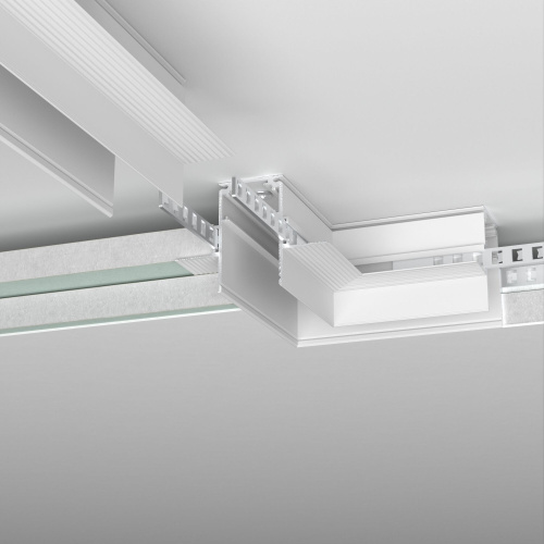 Slim Magnetic Коннектор угловой для встраиваемого шинопровода под ГКЛ 12,5мм белый 85212/00 85212/00 Slim Magnetic Коннектор угловой для встраиваемого шинопровода под ГКЛ 12,5мм белый 85212/00 85212/00