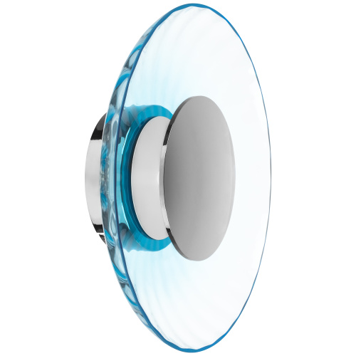 809025 Настенно-потолочный светильник CELESTA LED 24W 600LM ХРОМ/ГОЛУБОЙ 3000K 809025 Настенно-потолочный светильник CELESTA LED 24W 600LM ХРОМ/ГОЛУБОЙ 3000K