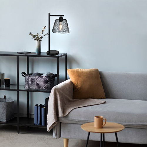 Настольный светильник Escada 10204/L E27*40W Black фото 2 Настольный светильник Escada 10204/L E27*40W Black фото 2