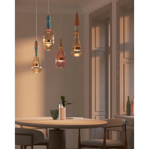 Подвесной светильник Arte Lamp CORAL A2405SP-8YL фото 3 Подвесной светильник Arte Lamp CORAL A2405SP-8YL фото 3