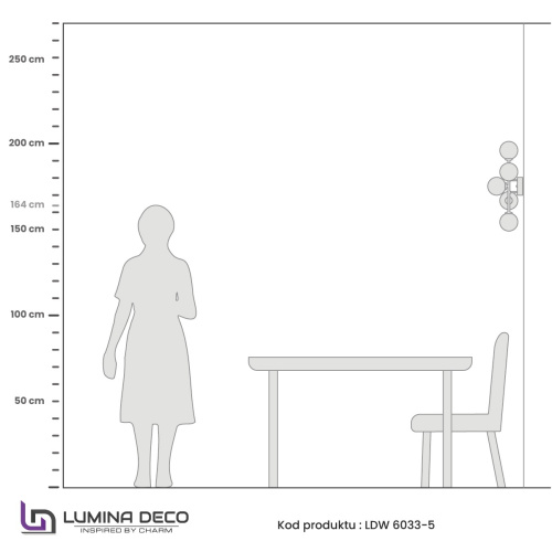 Бра Lumina Deco Marsiada LDW 6033-5 F.GD фото 7 Бра Lumina Deco Marsiada LDW 6033-5 F.GD фото 7