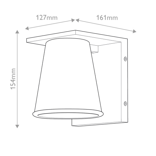 Настенный фонарь Hinkley, Арт. HK-HANS-S-WHT фото 4