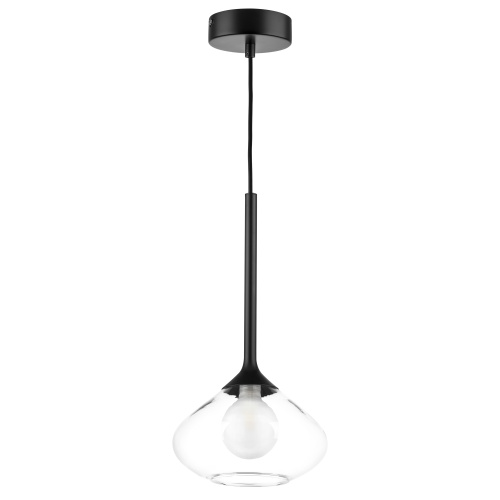 801203 Люстра VETRO 1х6W(led) G9 ЧЕРНЫЙ/ПРОЗРАЧНЫЙ 801203 Люстра VETRO 1х6W(led) G9 ЧЕРНЫЙ/ПРОЗРАЧНЫЙ
