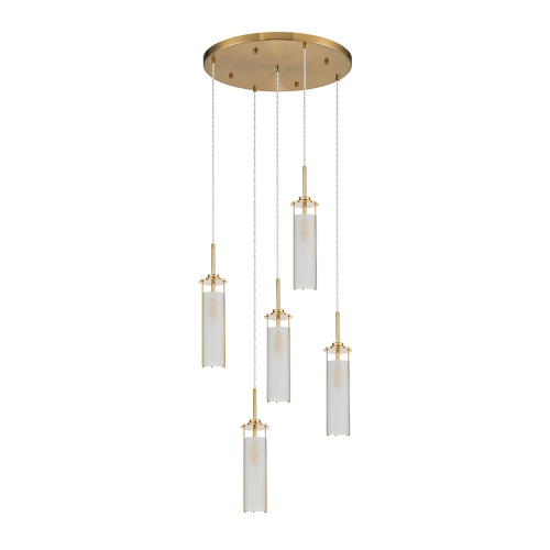 Подвесной светильник 11038/5PL Brass фото 2 Подвесной светильник 11038/5PL Brass фото 2