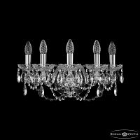 Бра хрустальные 1402B/5/160 Ni Bohemia Ivele Crystal (Богемия Ивеле Кристалл)