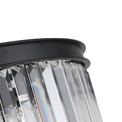 Люстра Odeon 6 black/clear фото 2 Люстра Odeon 6 black/clear фото 2