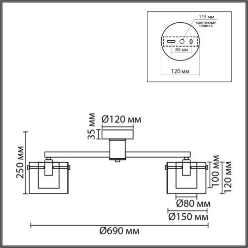 8261/5C MODERNI LN26 135 металл/стекло, хром/прозрачный Люстра потолочная E14 5*40W 220V VERDI фото 3 8261/5C MODERNI LN26 135 металл/стекло, хром/прозрачный Люстра потолочная E14 5*40W 220V VERDI фото 3
