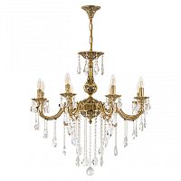Люстра с хрустальными подвесками AL78101/8/250 B GB Bohemia Ivele Crystal (Богемия Ивеле Кристалл)