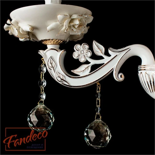 Бра Arte Lamp DULCINEA A5311AP-1WH фото 3 Бра Arte Lamp DULCINEA A5311AP-1WH фото 3