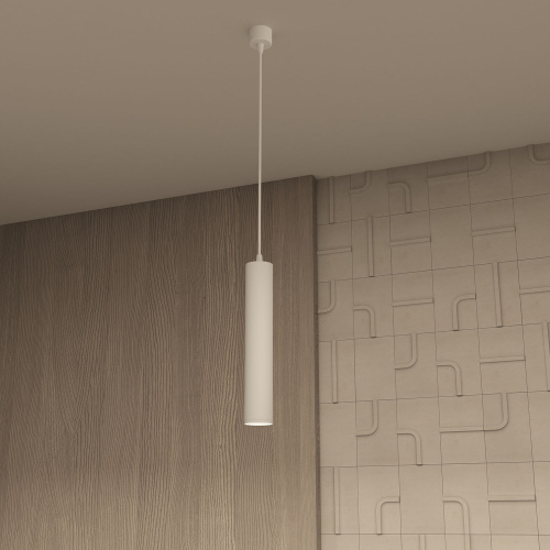 DK4050-WH Подвесной светильник, IP 20, 15 Вт, GU10, белый, алюминий фото 2 DK4050-WH Подвесной светильник, IP 20, 15 Вт, GU10, белый, алюминий фото 2