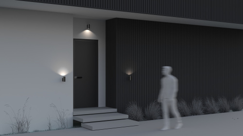 Уличный настенный светильник Outdoor O574WL-01B фото 13