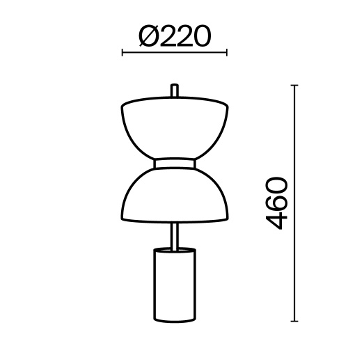 Настольный светильник Maytoni MOD178TL-L11GR3K фото 6 Настольный светильник Maytoni MOD178TL-L11GR3K фото 6