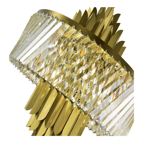 SL1635.303.09 Люстра подвесная ST-Luce Латунь/Прозрачный E14 9*40W NARI фото 3