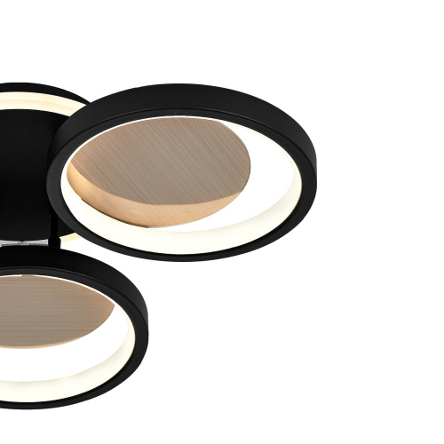 Потолочный светильник 100010/3C LED*79W Black/Wood фото 3 Потолочный светильник 100010/3C LED*79W Black/Wood фото 3