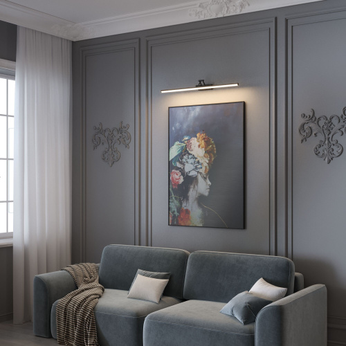 Светильник настенный светодиодный Monza черный 40156/LED фото 2