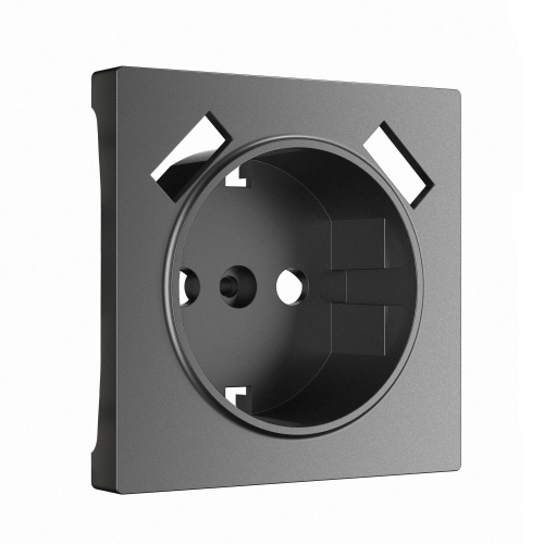 Накладка для розетки USB (графит матовый) W1179564 Накладка для розетки USB (графит матовый) W1179564