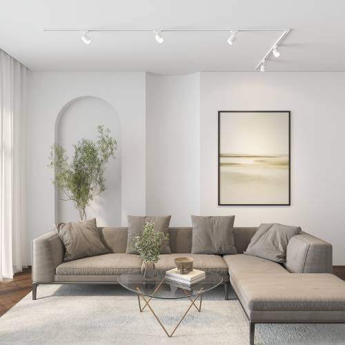 DK6401-WH Трековый светильник IP 20, 5 Вт, LED 3000, белый, алюминий фото 6