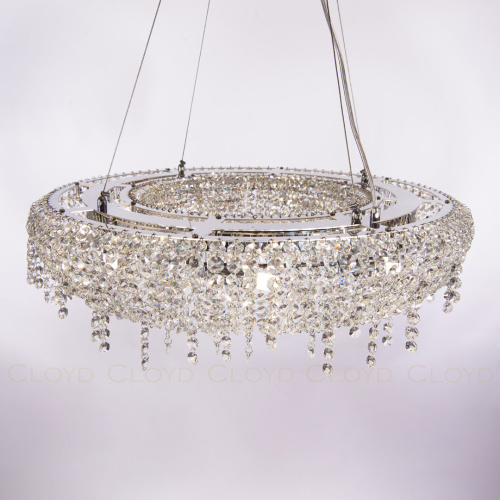 Люстра Cloyd HAYAO C9 / Ø60 см - хром (арт.10940) фото 3