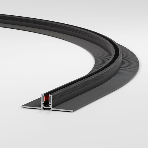 Mini Magnetic Шинопровод под ГКЛ 12,5мм черный Ø900 85220/00 фото 4