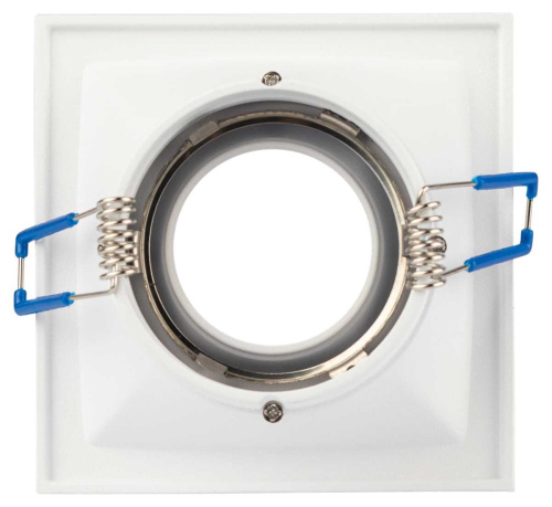 Светильник встраиваемый алюминиевый ЭРА KL101 WH под лампу MR16 GU5.3 белый Б0055586 фото 5