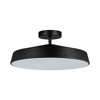 7656/48L MITRA LED SN 547 Светильник пластик/белый/черный LED 48Вт 4000K D400 IP20 MIRA BLACK