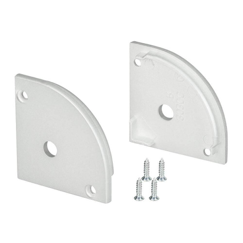 Набор заглушек Arlight SL-Kant-H30 Round с отверстием 024479 Набор заглушек Arlight SL-Kant-H30 Round с отверстием 024479