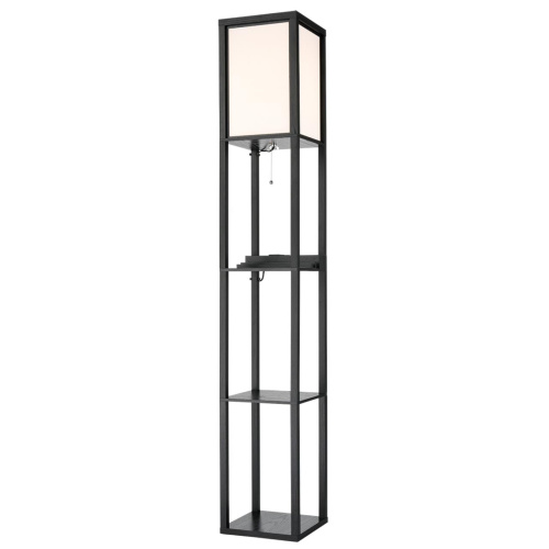 8093/1F COMFI LN26 460 черный/белый, дерево/текстиль Торшер Е27 1*60W 220V PRACTIC фото 7 8093/1F COMFI LN26 460 черный/белый, дерево/текстиль Торшер Е27 1*60W 220V PRACTIC фото 7