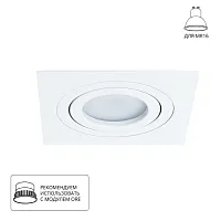 Точечный встраиваемый светильник Arte Lamp TARF A2168PL-1WH