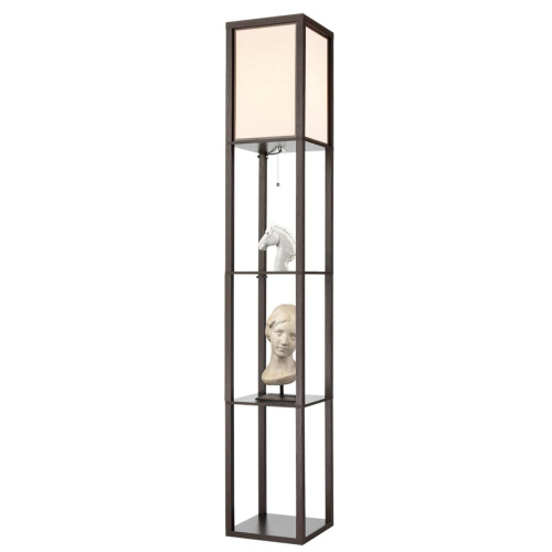 8090/1F COMFI LN26 460 кофейный/белый, дерево/текстиль Торшер Е27 1*60W 220V PRACTIC фото 2 8090/1F COMFI LN26 460 кофейный/белый, дерево/текстиль Торшер Е27 1*60W 220V PRACTIC фото 2
