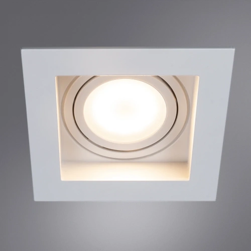 Точечный встраиваемый светильник Arte Lamp Simplex A6662PL-1WH фото 2