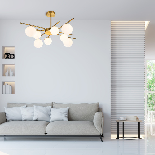 Светильник на штанге Escada 642/8P G9*40W Brass фото 2 Светильник на штанге Escada 642/8P G9*40W Brass фото 2