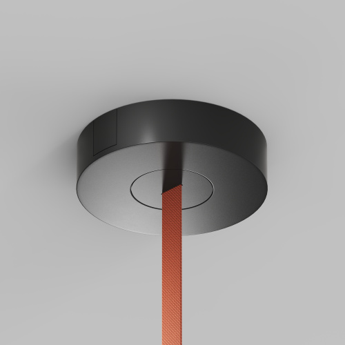 TR5510-BK Накладное основание с возможностью размещения блока питания и подачи питания треку-ремню Belty, серия Base, D205*H50мм, IP20, черный, алюминий фото 5 TR5510-BK Накладное основание с возможностью размещения блока питания и подачи питания треку-ремню Belty, серия Base, D205*H50мм, IP20, черный, алюминий фото 5