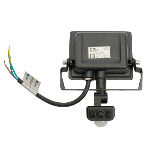 Светодиодный прожектор Feron с датчиком  LL-906 IP65 20W 6400K фото 2