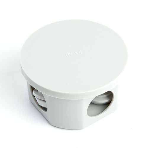 Коробка разветвительная STEKKER EBX20-34-44, 75*75*40мм, 4 ввода, IP44, светло-серая (GE41237) фото 5