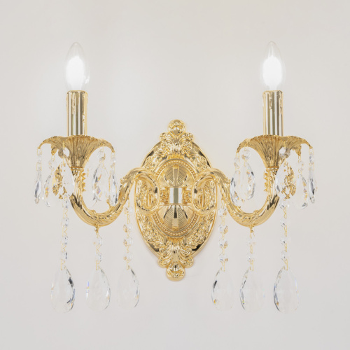 Бра с хрустальными подвесками AL7901B10/2/175 A G Bohemia Ivele Crystal (Богемия Ивеле Кристалл) фото 3