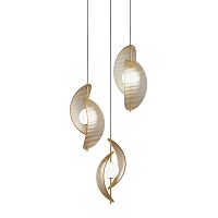 Подвесной светильник MD24030035-3A brass/amber