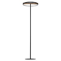 723727 Торшер LODI LED 9W 720LM ЧЕРНЫЙ/ДЕРЕВО 3000K