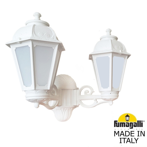 Fumagalli Светильник уличный настенный FUMAGALLI PORPORA/SABA K22.141.000.WYE27 фото 2 Fumagalli Светильник уличный настенный FUMAGALLI PORPORA/SABA K22.141.000.WYE27 фото 2
